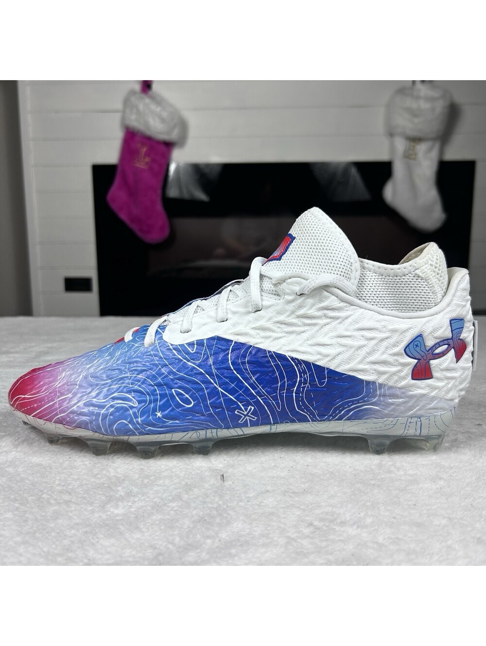 Under Armour Spotlight Clone 4 MC TX Men's Football Cleats Size 12 3027295-100